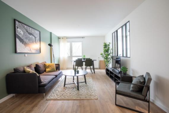 Appartement meublé en colocation