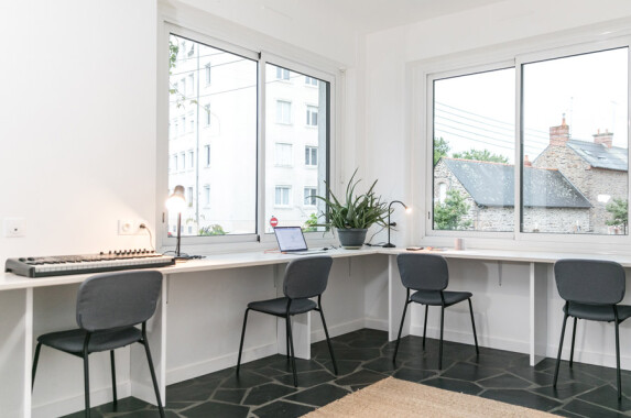 Chambres privées dans une maison
