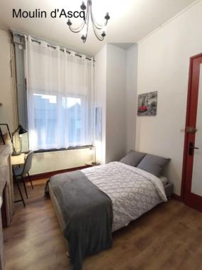 Chambre meublée de 12m² en colocation